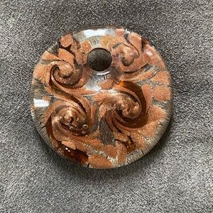 Beautiful Blown Glass Lia Sophia Pendant